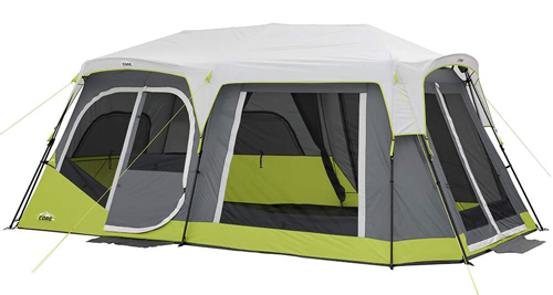 Core 12 Person Instant Cabin Tent With Side Entrance